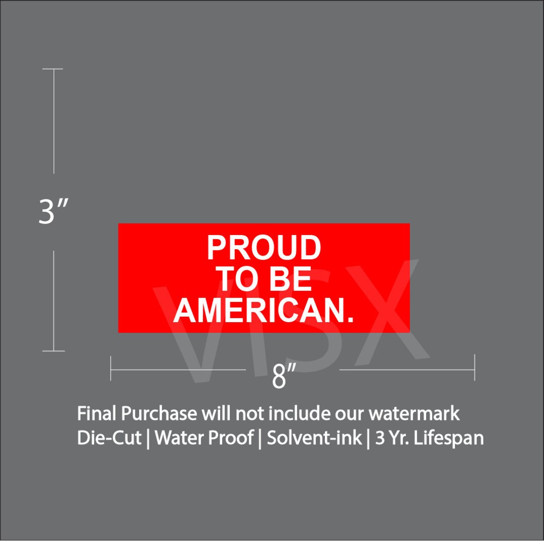 Proud to Be an American Meme Funny Car Bumper Sticker Interior - Etsy Proud to Be an American Meme Funny Car Bumper Sticker Interior - Etsy