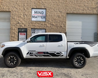 X2 TRD 4x4 off-road Door Decals vinyl decals for 2013-2020 Toyota Tacoma