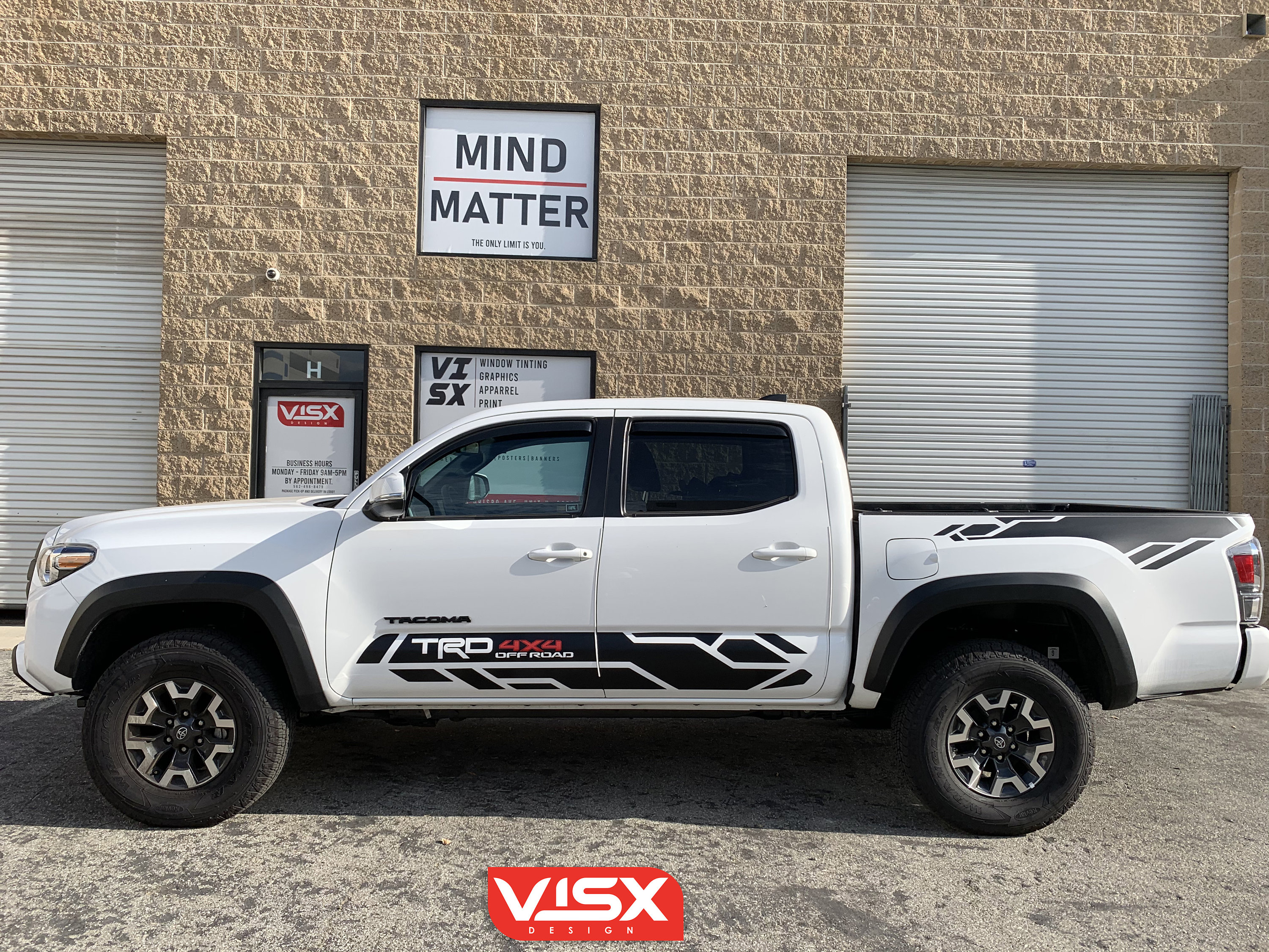X2 TRD 4x4 Off-road Door Decals Vinyl Decals for 2013-2020 Toyota