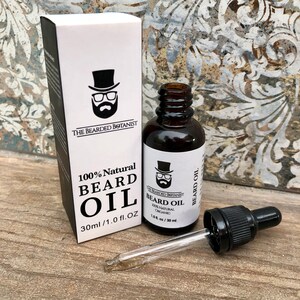 Beard Oil, Conditioner & Softener 100% Natural