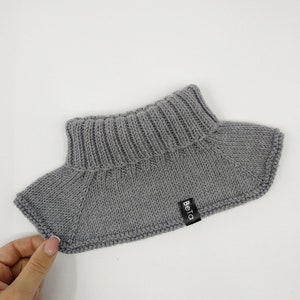 Knitted Baby Neck Warmer, Turtleneck Toddler Boy Scarf, Turtleneck Toddler Girl Scarf, Merino Wool Kids Neck Warmer, Child Neck Gaiter