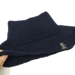 Knitted Baby Neck Warmer, Turtleneck Toddler Boy Scarf, Turtleneck Toddler Girl Scarf, Merino Wool Kids Neck Warmer, Child Neck Gaiter
