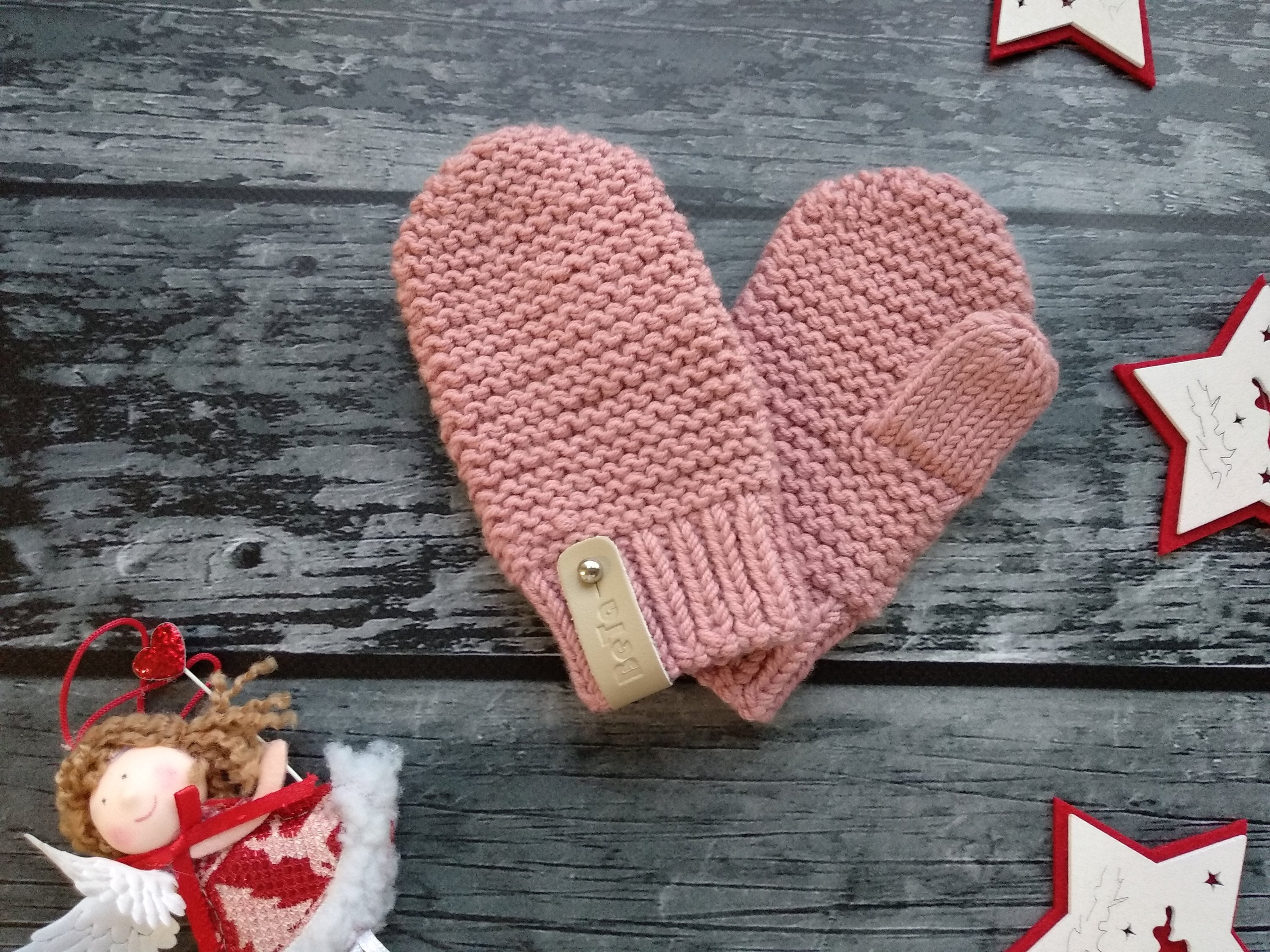 Mittens merino wool kids mittens de chicas tejidas manoplas Etsy España