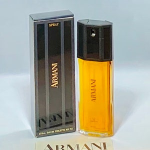Vintage armani perfume sales