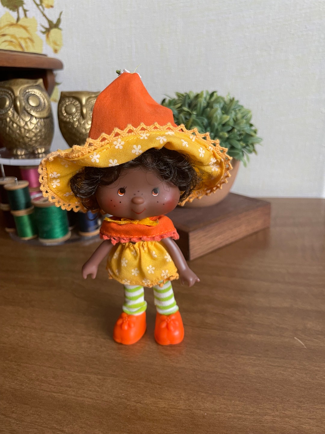 VTG. Kenner 1983 Strawberry Shortcake Baby Blow A Kiss Orange Blossom No Clothes