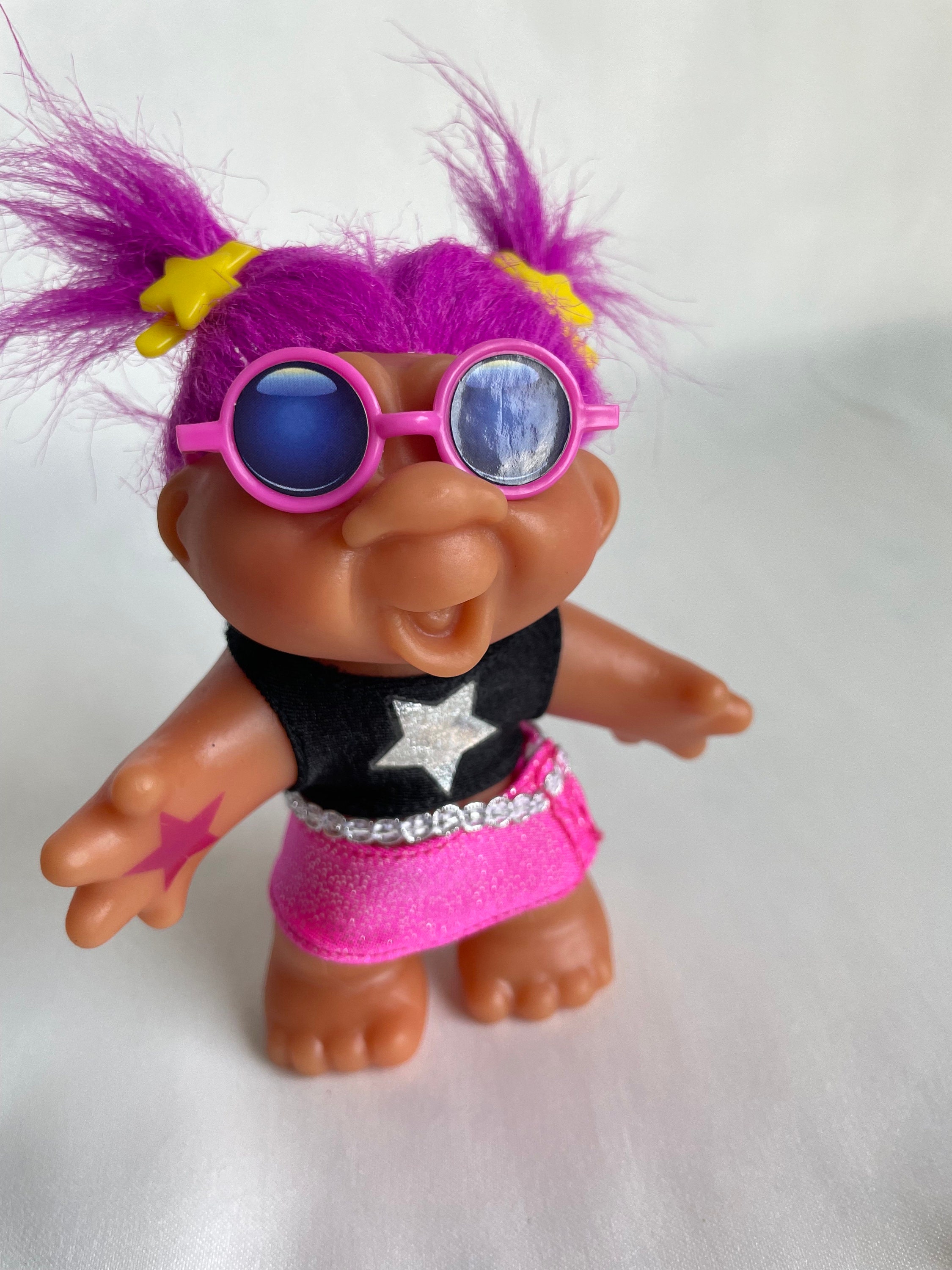 Troll doll sales with glasses
