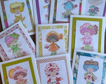 Pick One - Strawberry Shortcake Greeting Cards