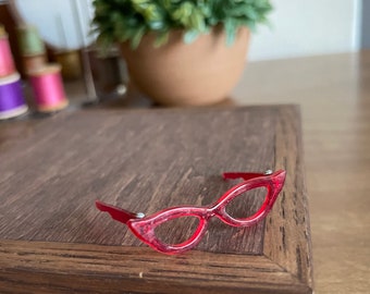 Tammy Red Frame Glasses - Ideal Tammy Family