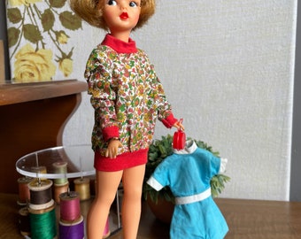 Tammy-pop met originele outfit + bonus - Ideale Tammy-familie 1964