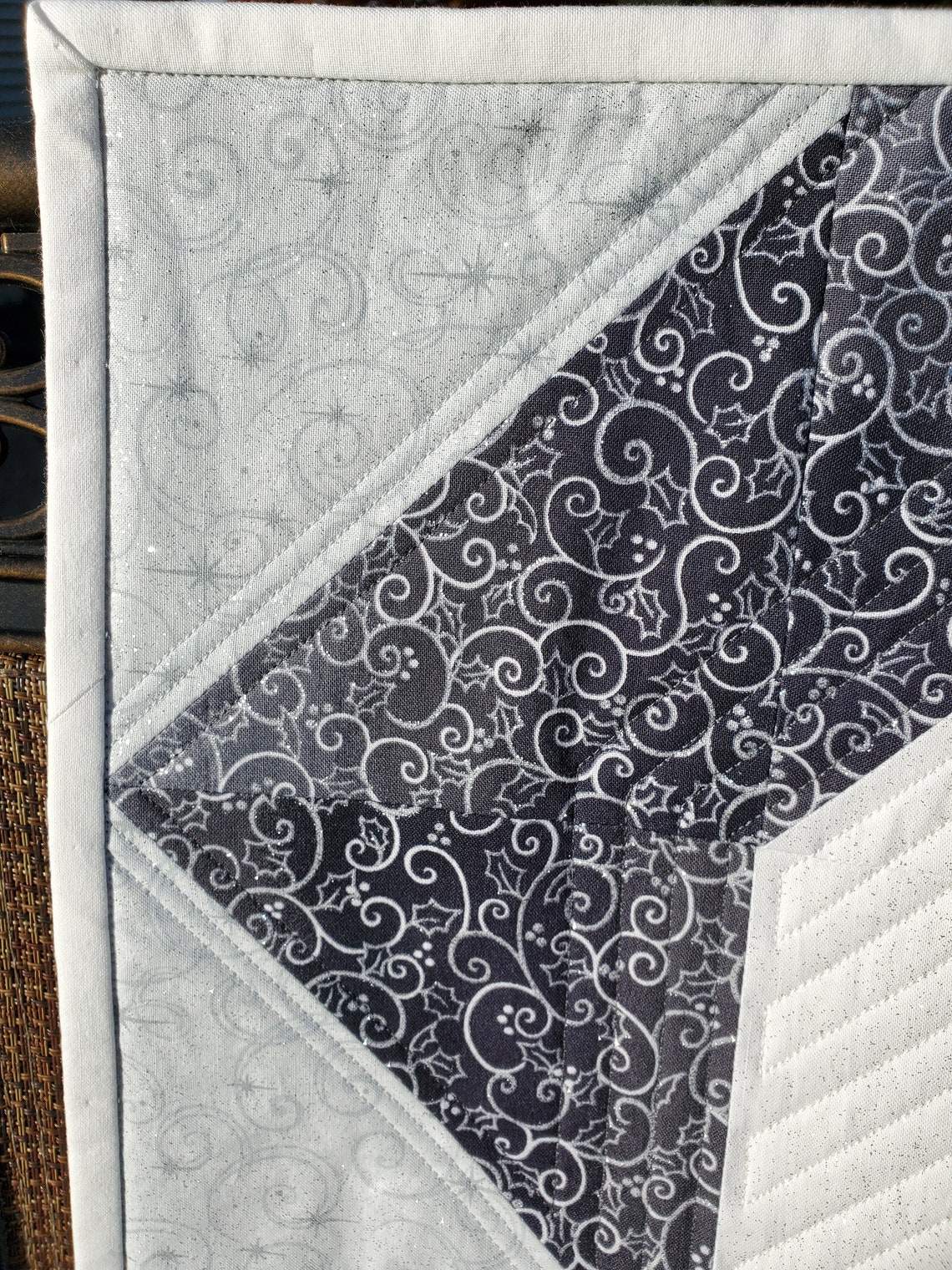 Christmas table runner Christmas centerpiece Christmas table Etsy