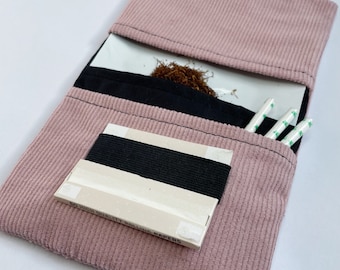 pink tobacco pouch Tobacco Pouch/rolling Bag 