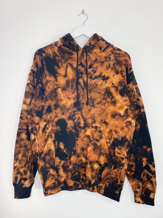 Hoodie black orange cheap