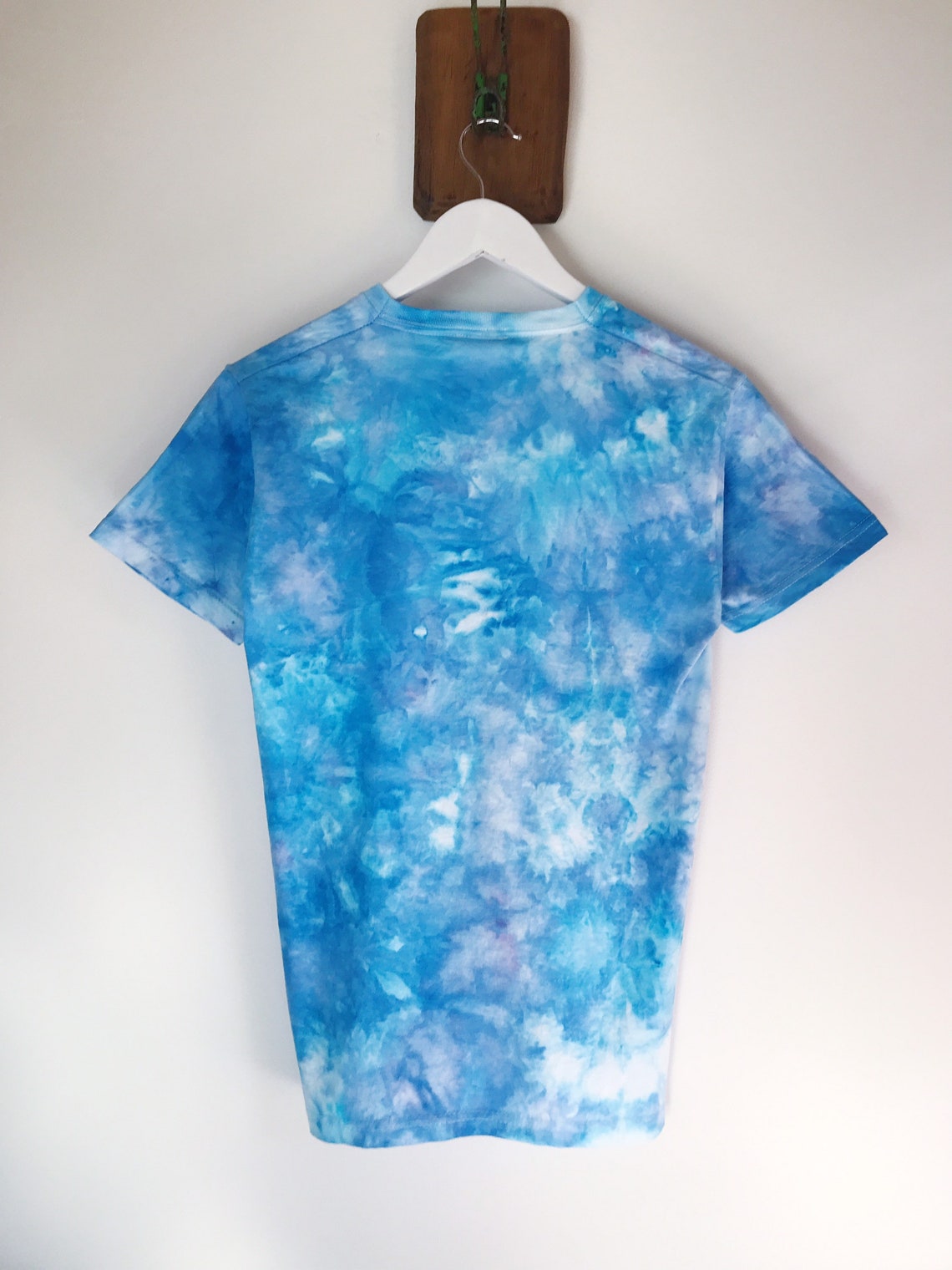 Blue Ice Dye T-Shirt | Etsy