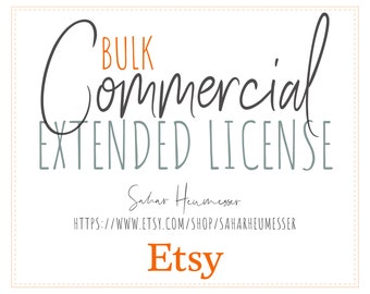 Bulk Extended License｜commercial use ｜commercial license｜