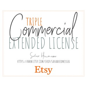 Triple Extended License｜commercial use ｜commercial license｜