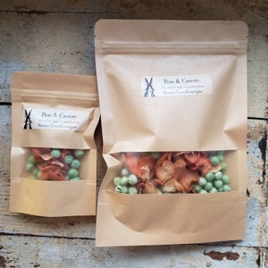 Picture of Natural Dried Peas & Carrots – Bunny, Guinea Pig Treat - Etsy
