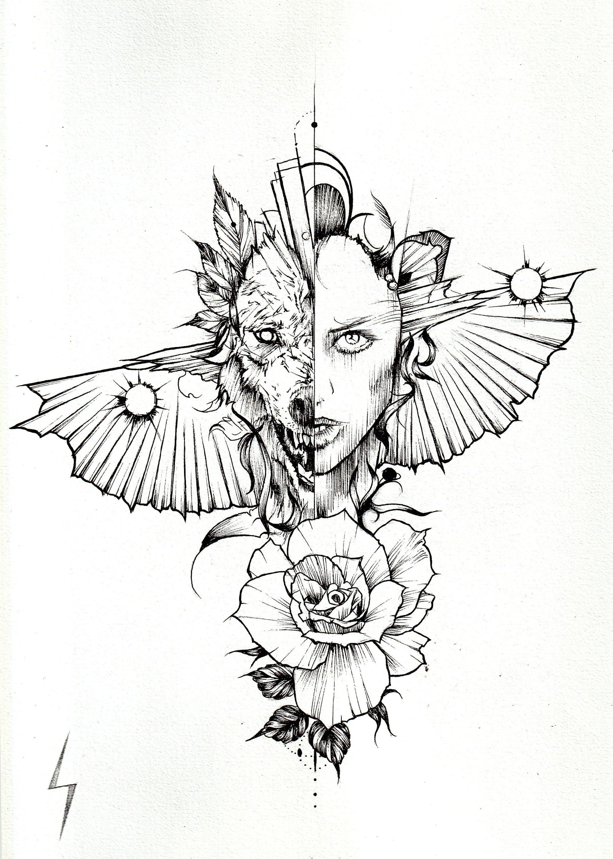 Original Illustration Tattoo Art 2021