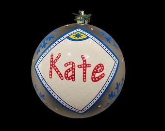 Hand Painted Custom Family Ornament: Days of Our Lives/Horton Family Inspired (4" Plastic)
