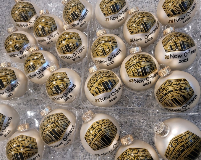 Jazz, Birthday, New Orleans Inspired Ornament