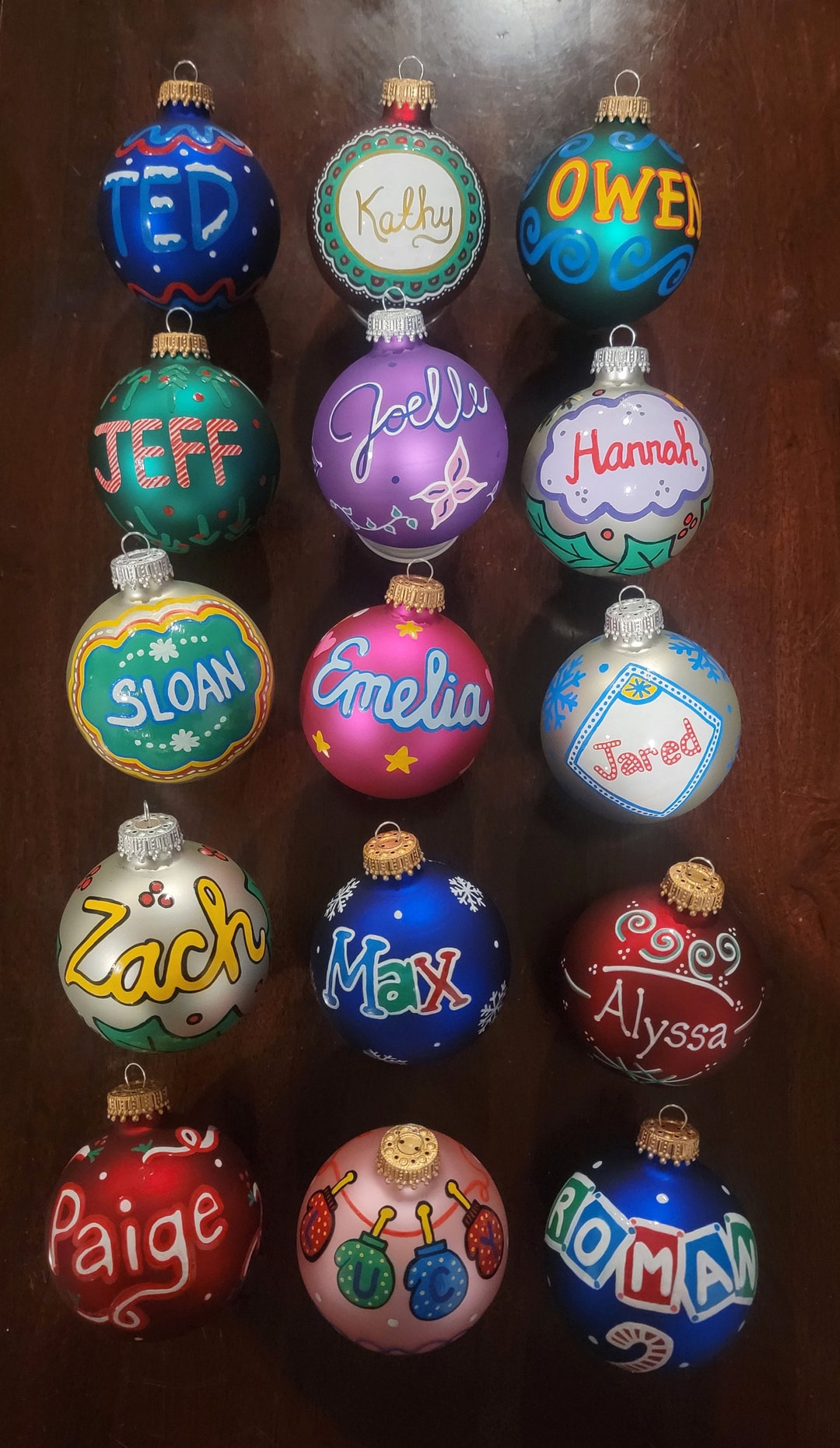 Ornament/bulb Days of Our Lives Inspired, Horton Family, Custom
