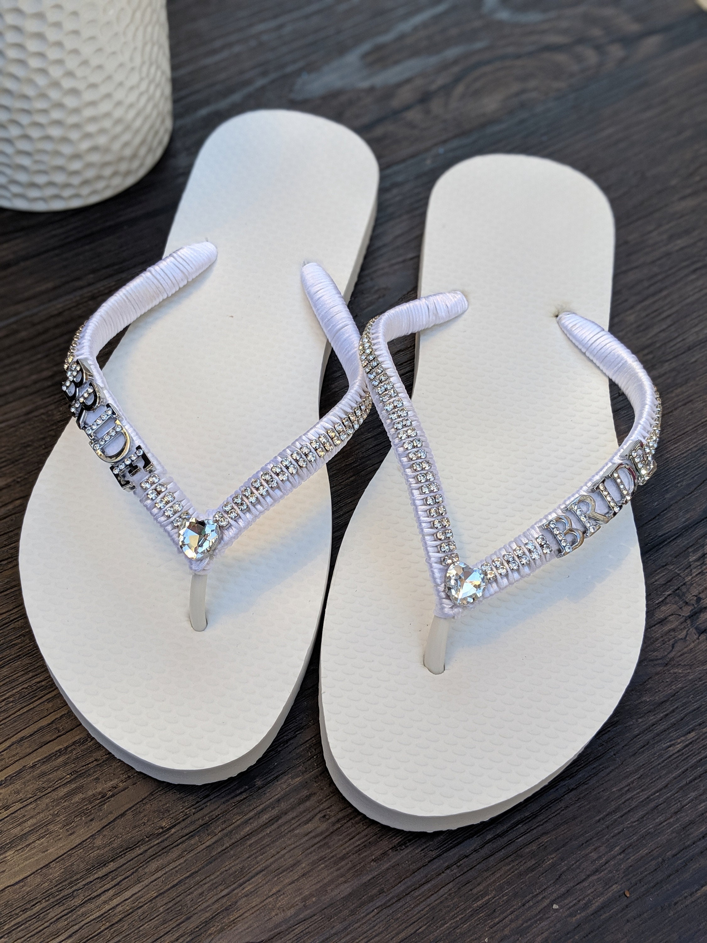 flip flops bridal party