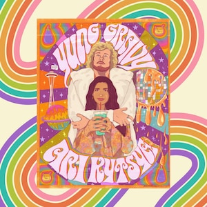 Cartel del concierto de Yung Gravy & Ari Kytsya de los años 70 / Cartel de Yung Gravy / Cartel de Ari Kytsya / Yung Gravy Merch / Yung Gravy Decor