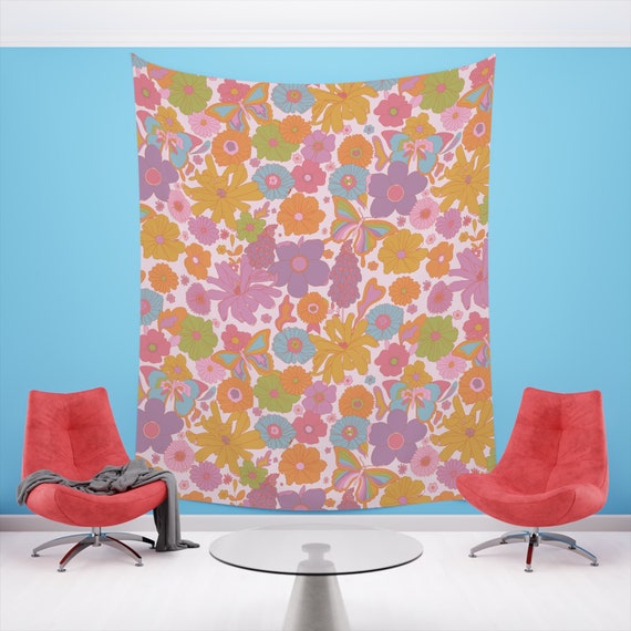 Vintage 70s tapestry hotsell