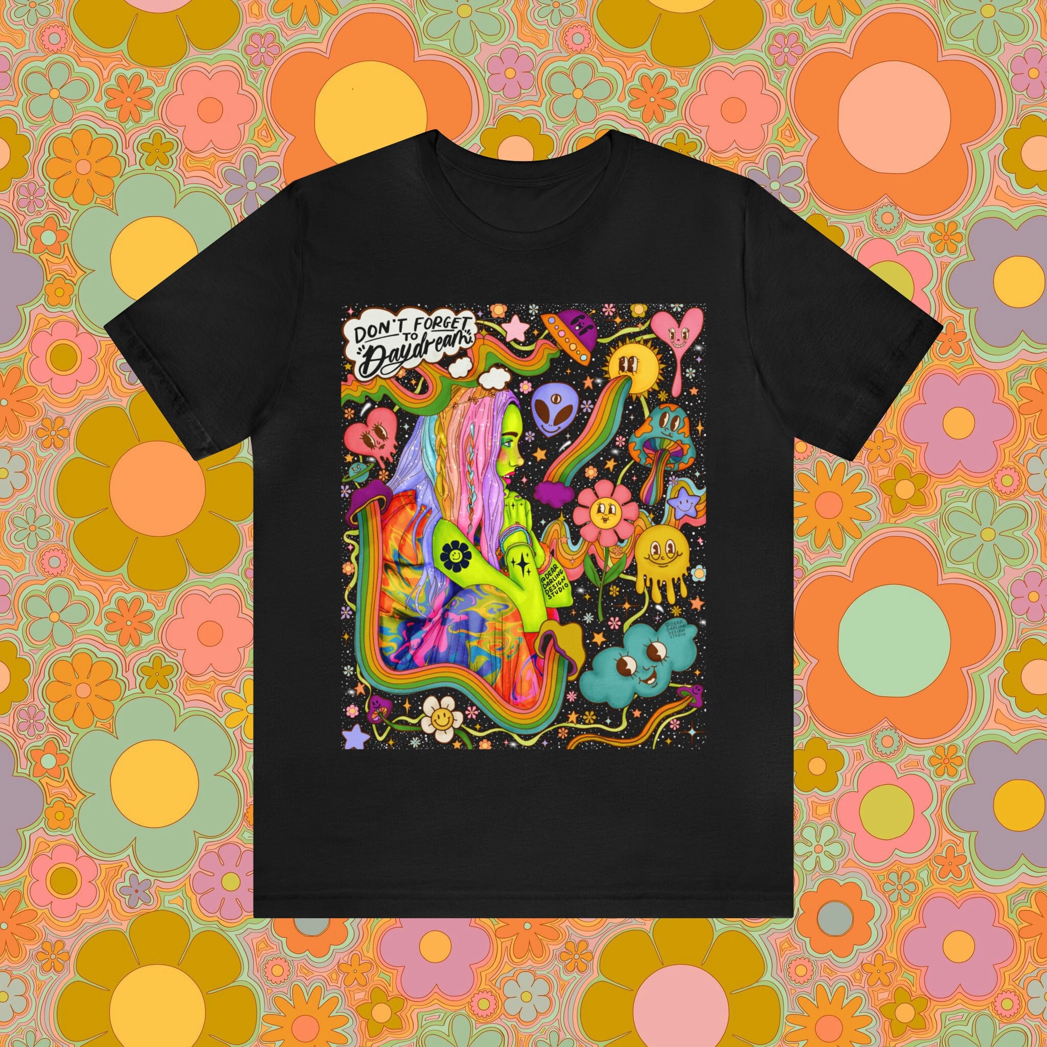 Camisa psicodelica Etsy Espana