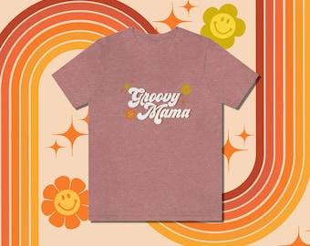 One Groovy Mama Shirt - One Groovy Baby Party - Groovy One First Birthday - Hippie First Birthday - 70s First Birthday
