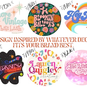 CUSTOM retro Logo Design - und tshirt Designs für Lulabelle Blumen Farm