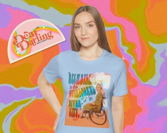 Disability is the overlooked D in diversity | disability shirt | | Disabled Shirt | Disability Tee | Wheelchair shirt