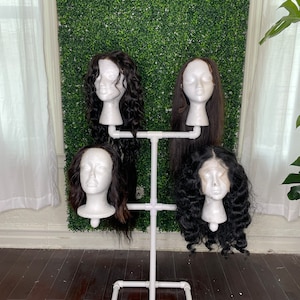 6 Head Wig Stand