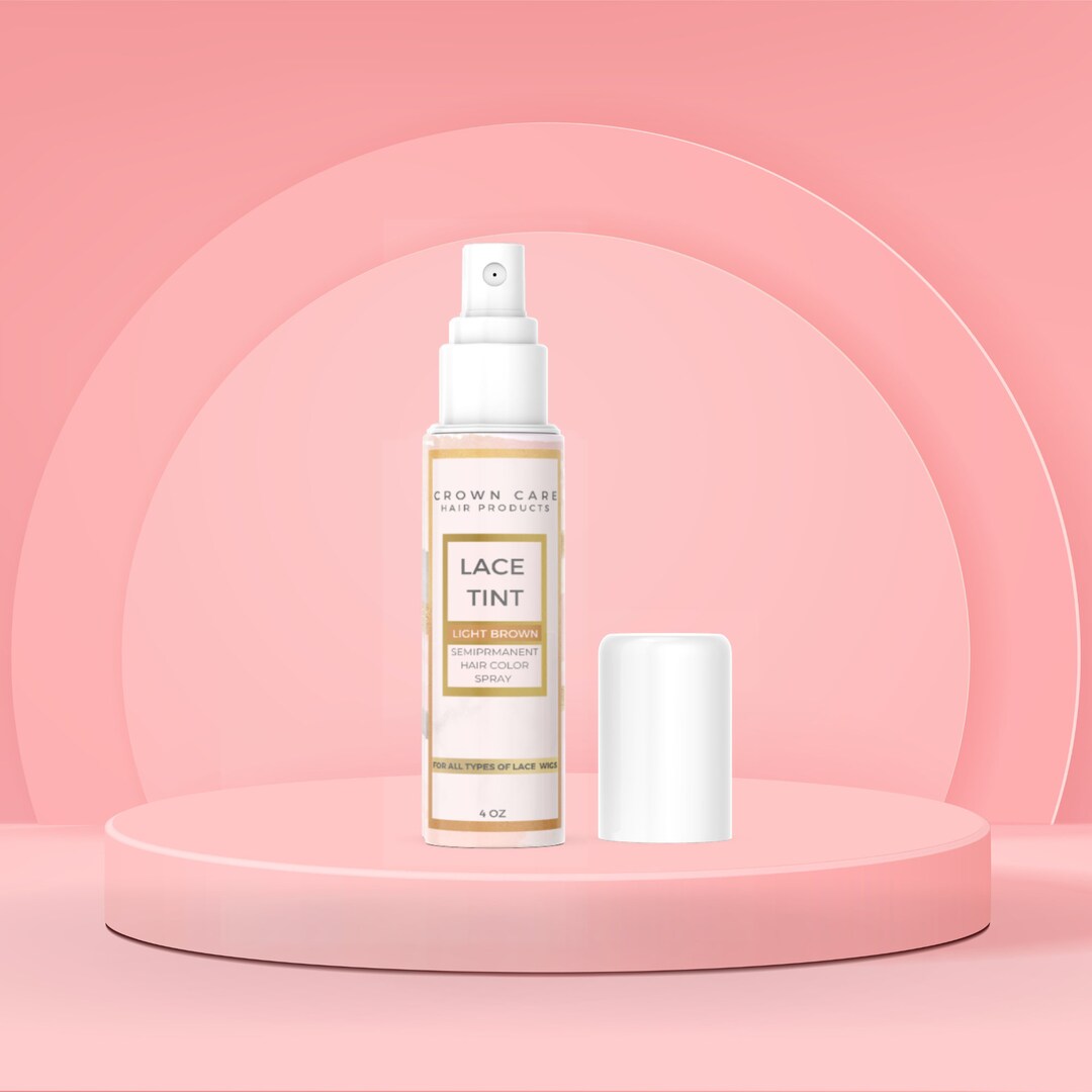 Light Brown Lace Tint Spray for Closures Frontals and Wigs Etsy Australia