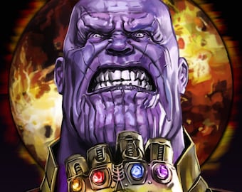 Thanos and the Infinity Gauntlet