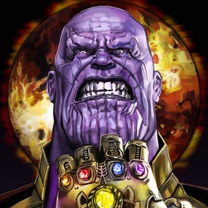 Thanos and the Infinity Gauntlet