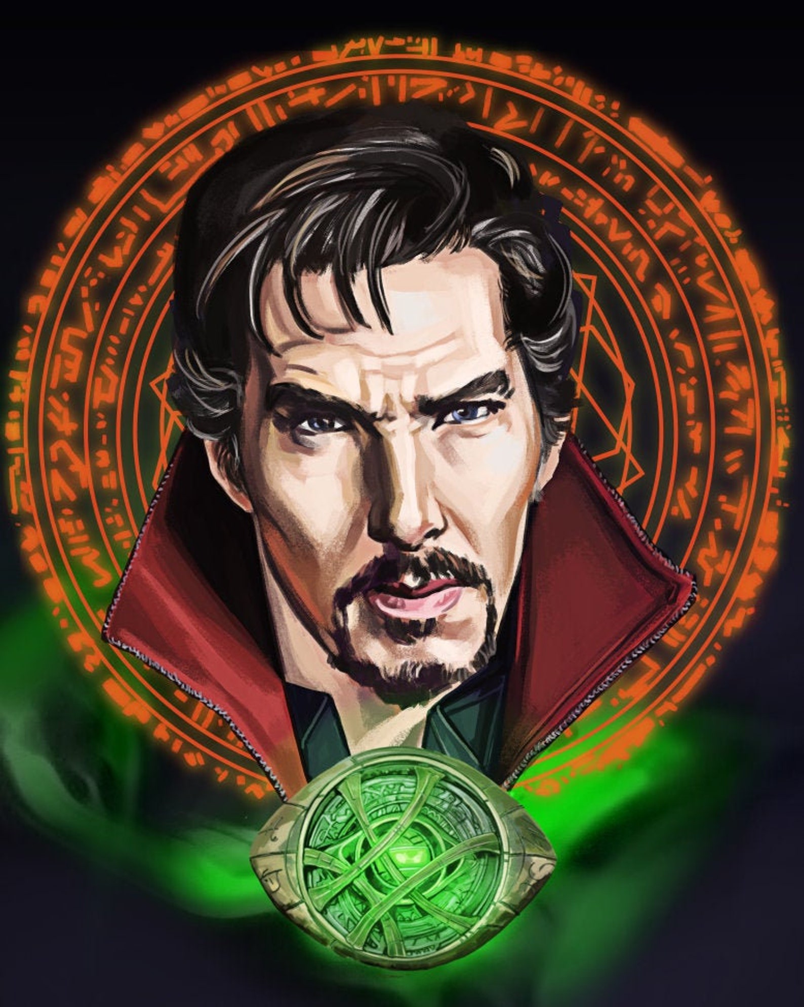 Dr Strange The Sorcerer Supreme Etsy