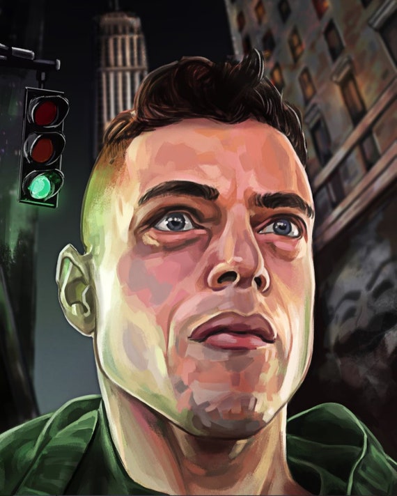 Elliot Mr. Robot Art Print