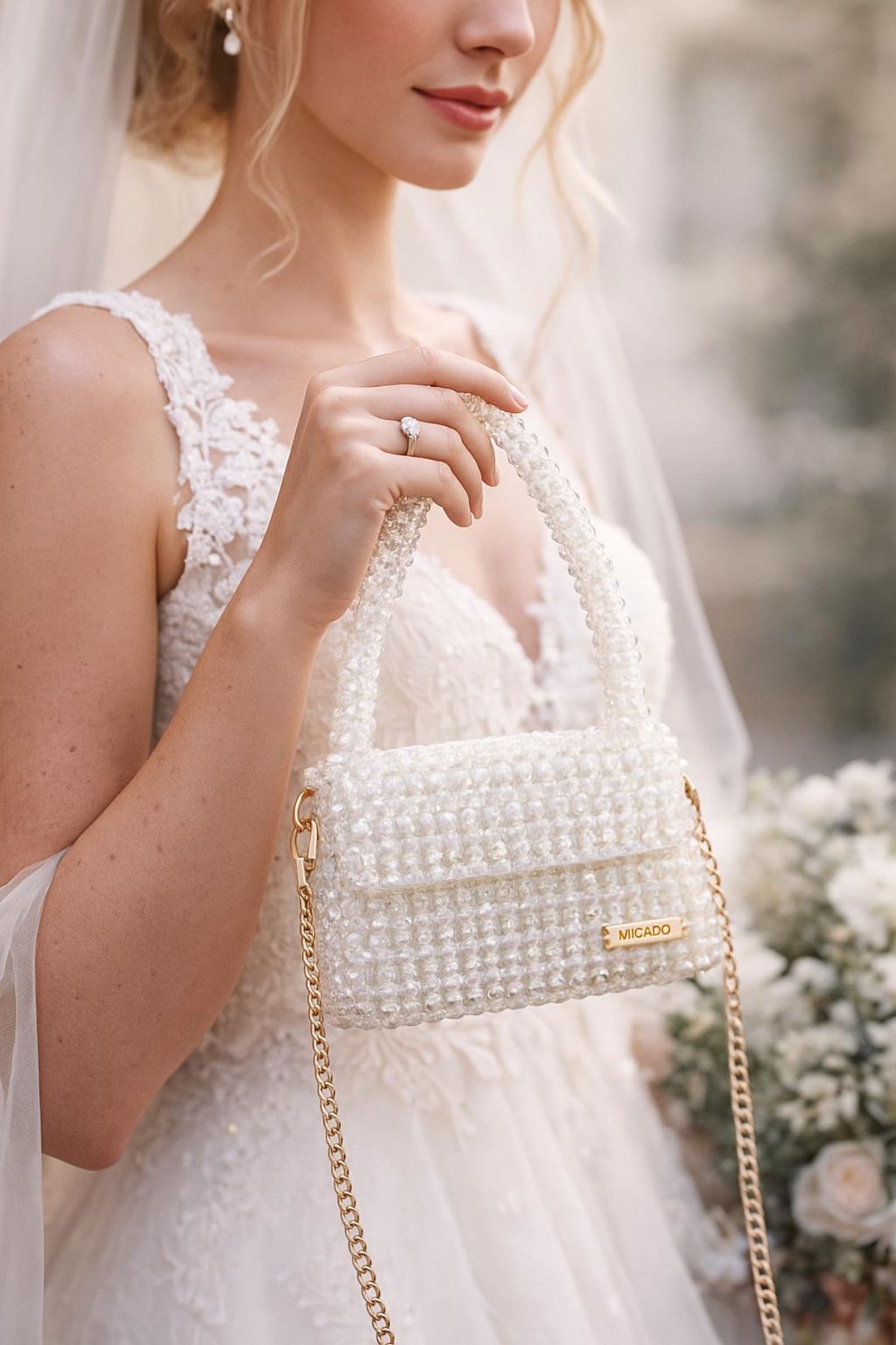 MICADO Bridal Crystal Bag