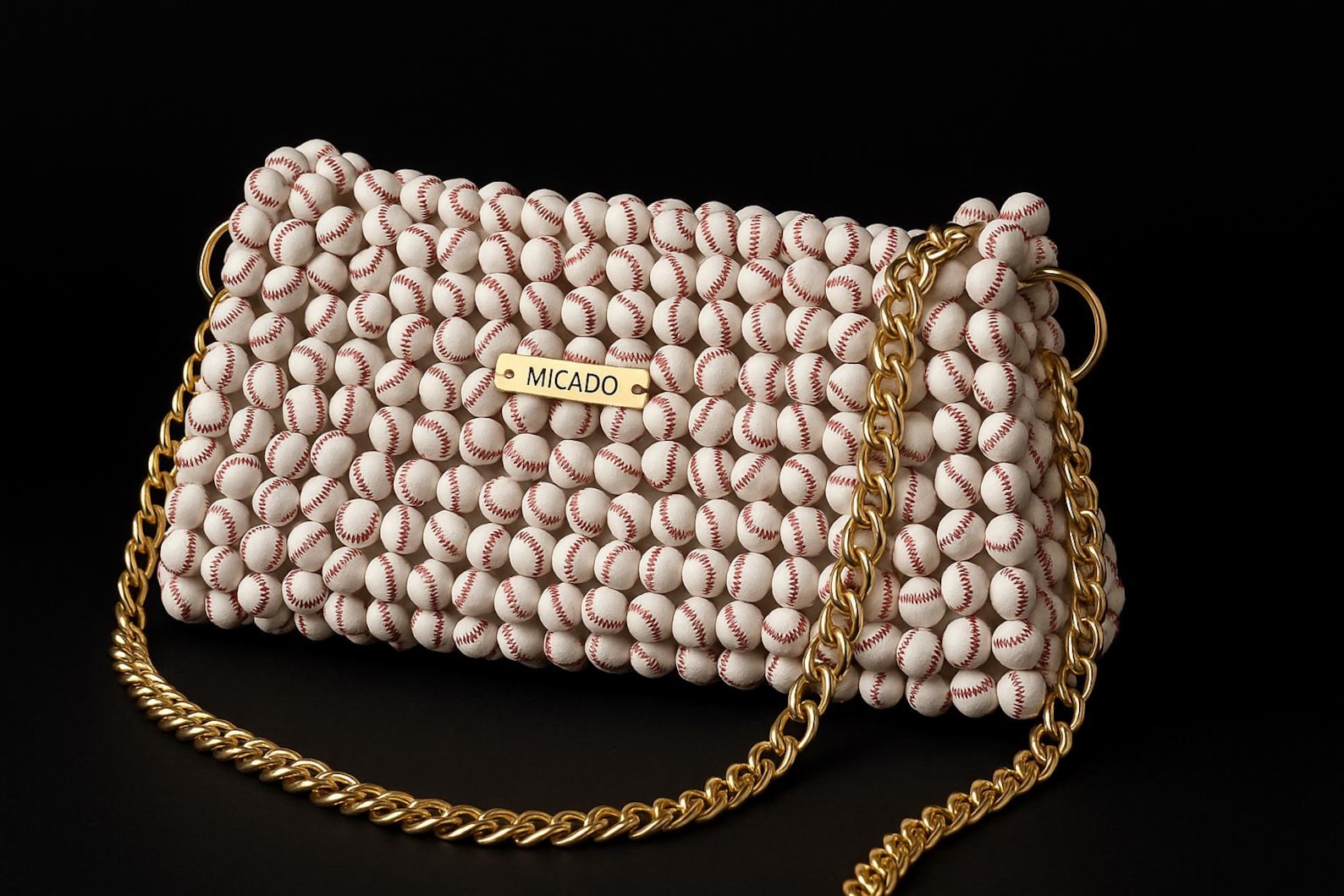 Handmade Luxury Fan Bag