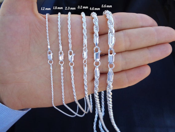 Gorrión Gran cantidad de Repulsión Cadena de cuerda de plata para hombres 925 Italia Plata de - Etsy España Gorrión Gran cantidad de Repulsión Cadena de cuerda de plata para hombres 925 Italia Plata de - Etsy España
