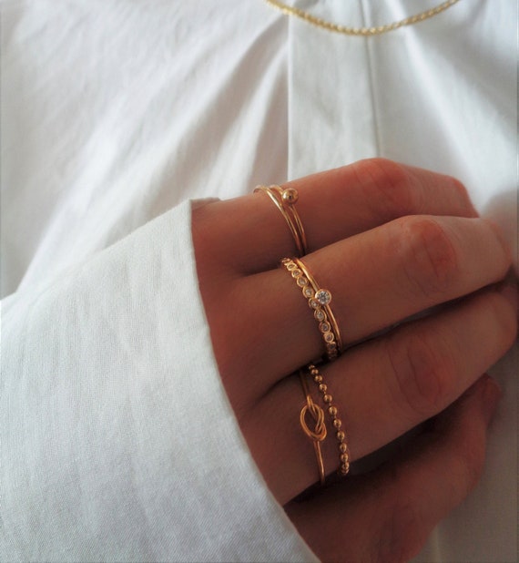 Solid gold sale rings for sale