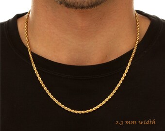Italian Gold Chain - Etsy Australia
