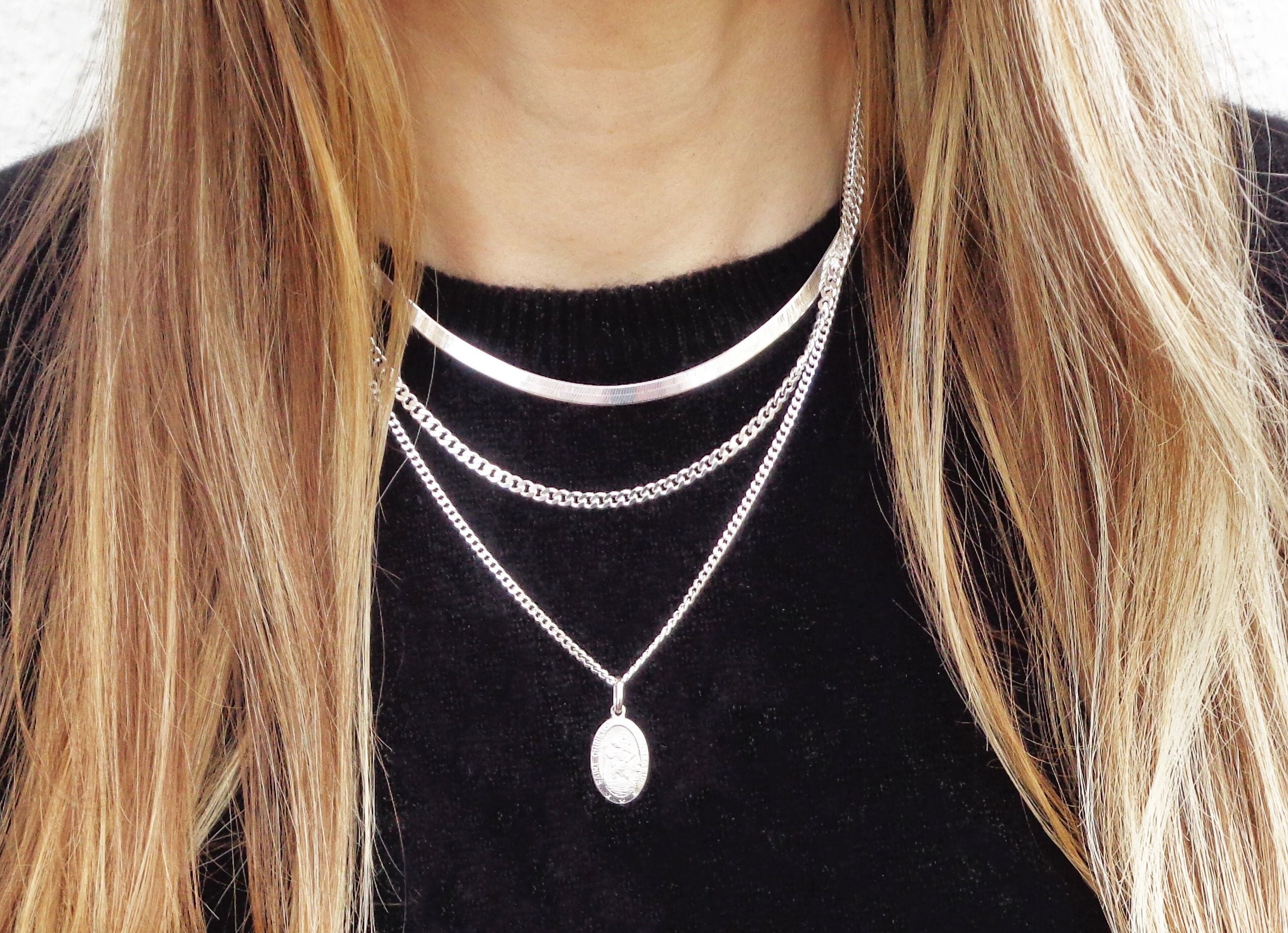 Sterling Silver Magic Herringbone 