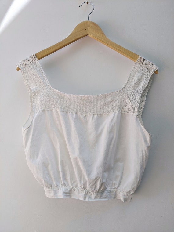 Vintage Edwardian Corset Cover // antique victoria