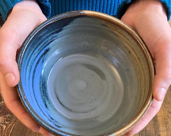 MultiPurpose Ceramic Bowl 5 3/4&quot; Rim Diameter TriTone Glazing