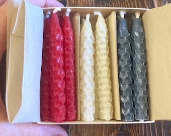 Beeswax Birthday Candle Cake Topper Birthday Celebration Gift Idea Natural Decoration Elegant Accessory Handmade Present Eco Friendly