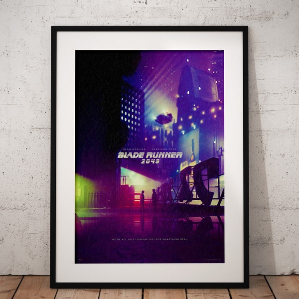 Blade Runner 2049  Movie Film Poster | A4/A3 Framed Options Available