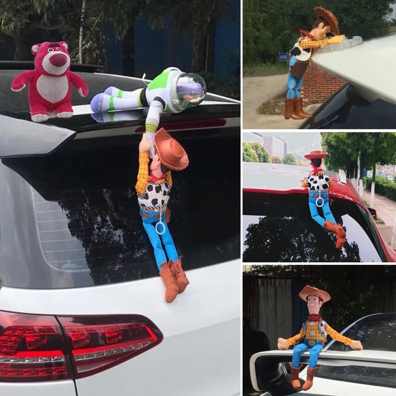 Buzz Lightyear and Woody Car Decor/Toy Ready to ship Etsy