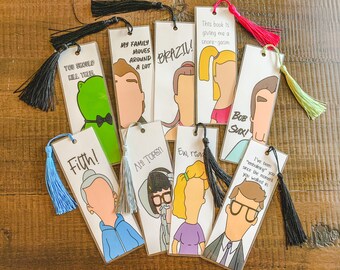 Bob’s Burgers Secondary Character Tassel Bookmarks