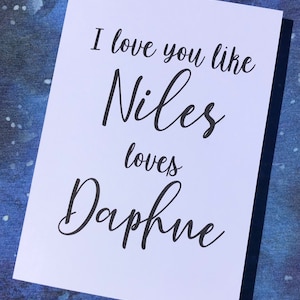 Frasier Niles Crane, Anniversary, Romance, Love Card